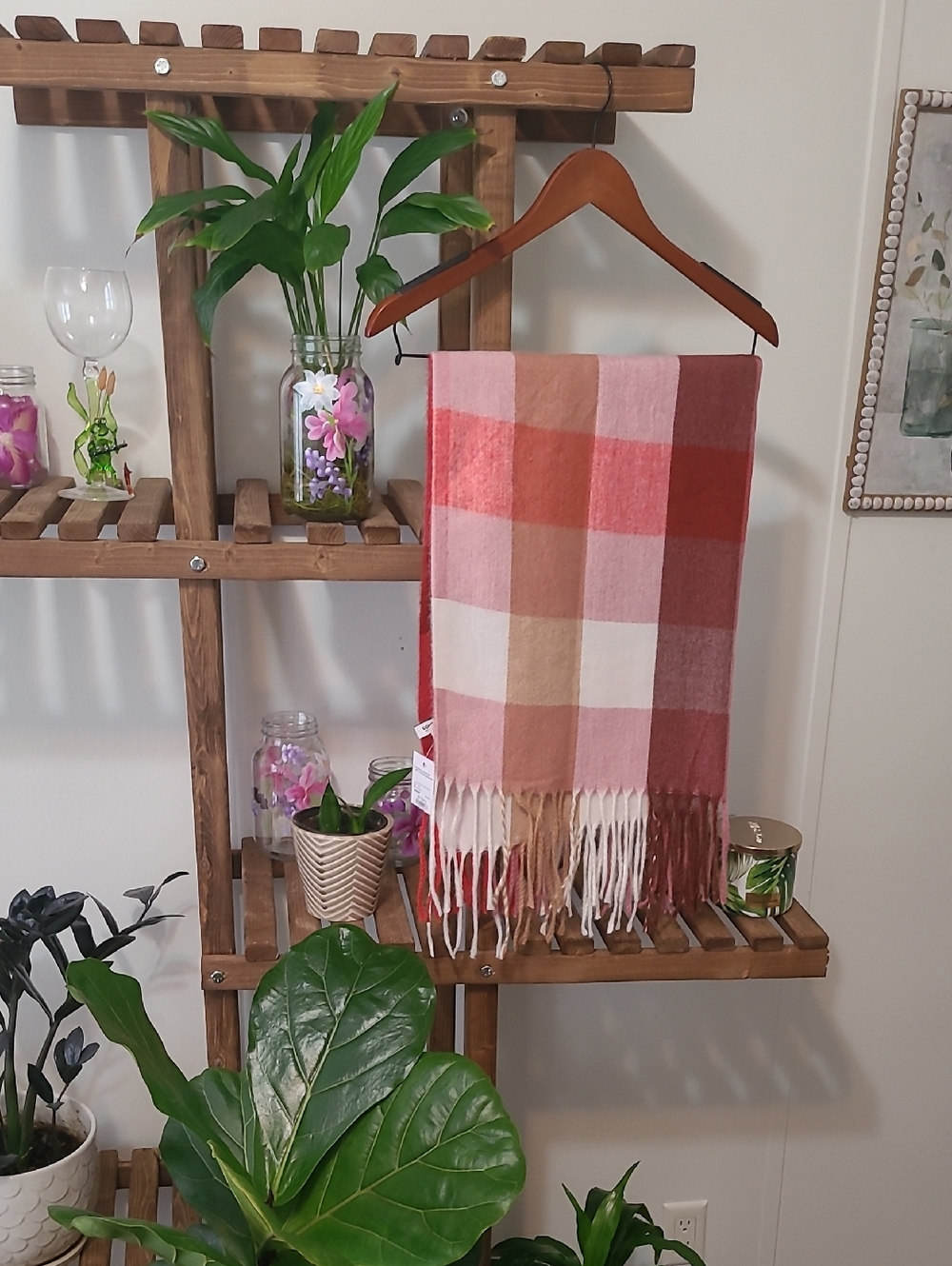 NWT Plaid Scarf - Picture 1 of 3
